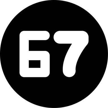 Yedi numara simgesini işaret