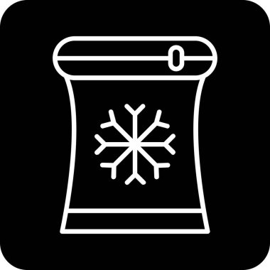 Kar simge vektör çizim