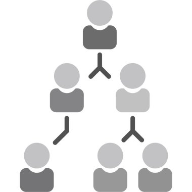 birbiri ile bağlantılı farklı şekiller grubu