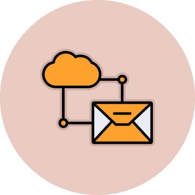 e- posta simgesi vektör illüstrasyonu