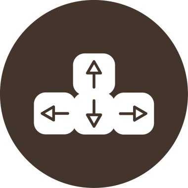 Modern bilgisayar simgesinin vektör illüstrasyonu