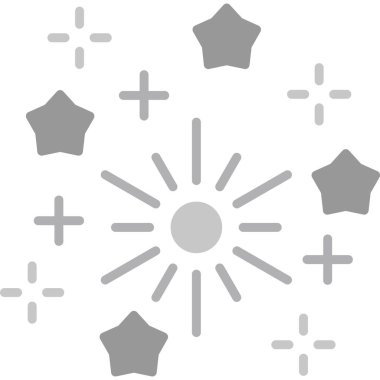 Yıldız. Web simgesi basit illüstrasyon