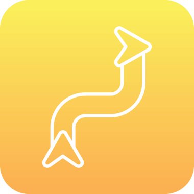 Balık simgesinin vektör illüstrasyonu