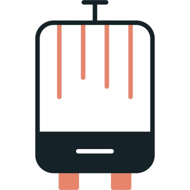 Modern bir simgenin vektör illüstrasyonu