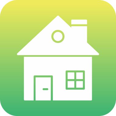 House vektör satırı simgesi