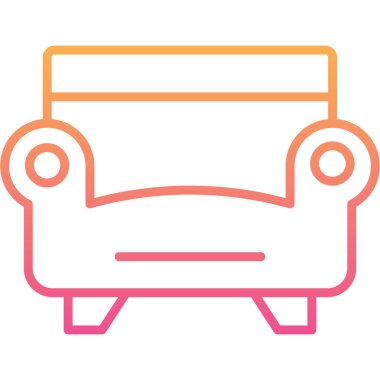 Araba simgesinin vektör illüstrasyonu