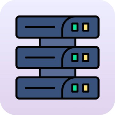 veritabanı simgesi çizimi