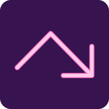 ok simgesinin vektör illüstrasyonu