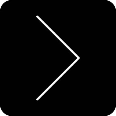 ok simgesi, vektör illüstrasyonu