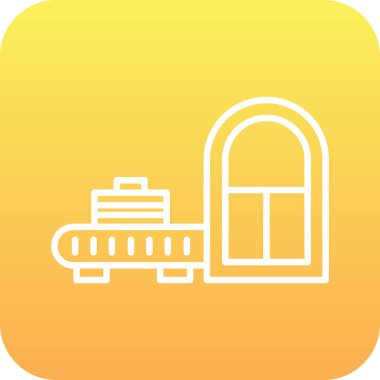 vektör oluşturma simgesi, basit ve modern resimleme