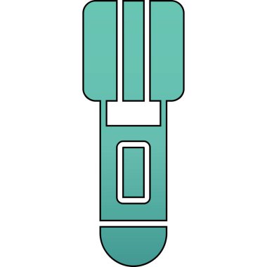 termometre simgesi vektör illüstrasyonu