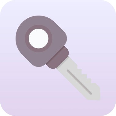 Anahtar simgesi vektör illüstrasyonu