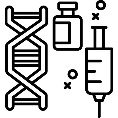 Aşı. Web simgesi basit tasarım