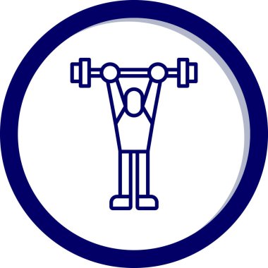 dambıl simgesi, vektör illüstrasyonu