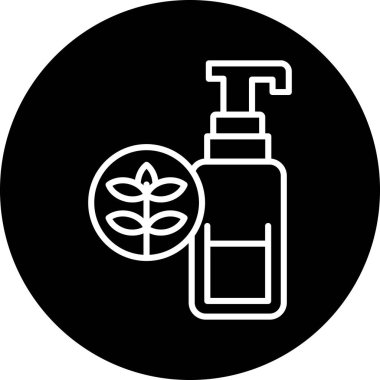 Kozmetik krem vektör simgesi