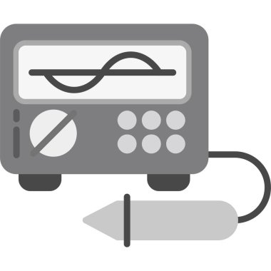 Elektrikli mikser. Basit illüstrasyon