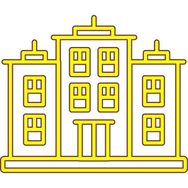 okul oluşturma vektör simgesi