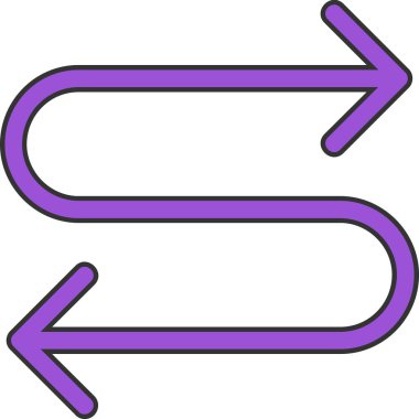 Yön. Web simgesi basit tasarım