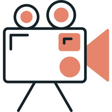 Film simge vektör çizim