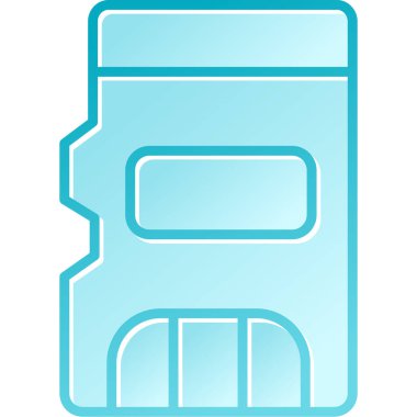 pil simgesi, basit tasarım