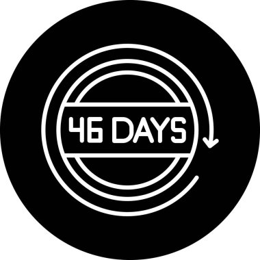 46 günlük siyah pul.
