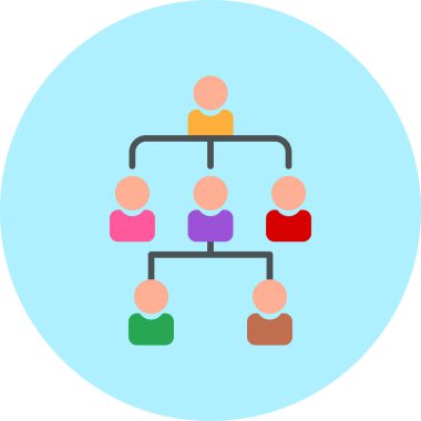 insanlar grup simgesi. vektör çizim