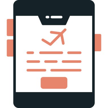 Simgeyi kontrol et, vektör illüstrasyonunu kontrol et