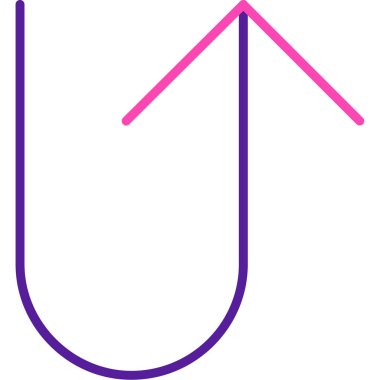 ok simgesi vektör illüstrasyonu