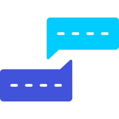 Konuş. Web simgesi basit illüstrasyon