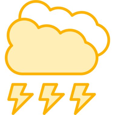 hava durumu web simgesi basit tasarım