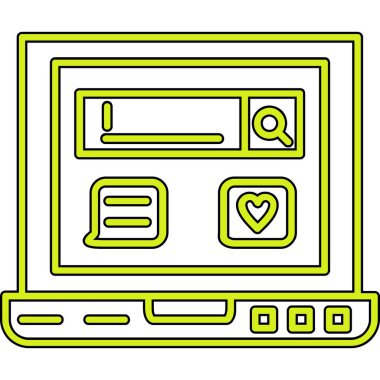 Video oyunu konsol renk simgesi. Video oyun konsolu. vektör illüstrasyonu