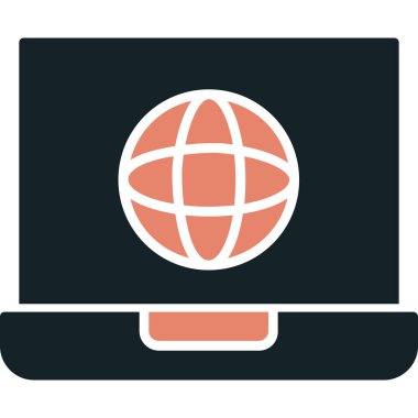 Ağ web simge vektör çizim