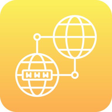 genel ağ simgesi çizimi