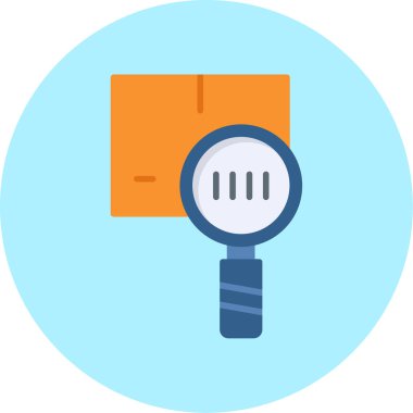 Arama simgesi vektör illüstrasyonu