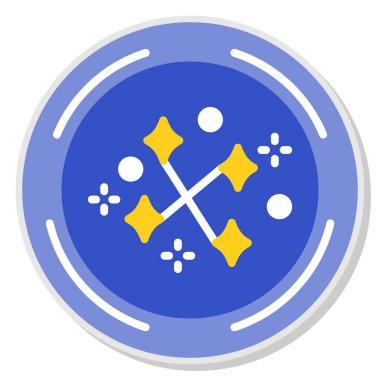 Modern b 'nin vektör illüstrasyonu uydunun ikonundan yoksun