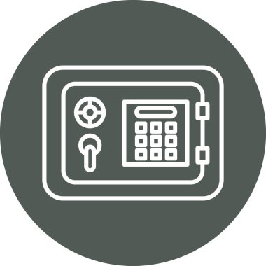 Modern otomatik simge eksikliğinin vektör illüstrasyonu