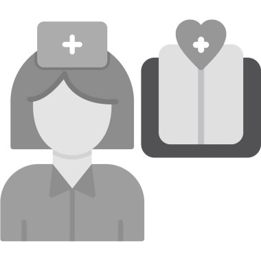 Sağlık Eğitimi web simgesi, vektör illüstrasyonu