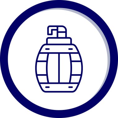 Varil simge vektör çizim