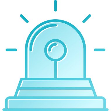 Beyaz zemin üzerinde izole çizgi sihirli top ikonu. Kristal kristal. Renkli taslak konsepti. vektör