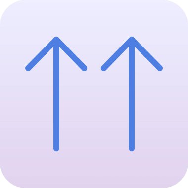 iki yön simgesi, vektör illüstrasyonu