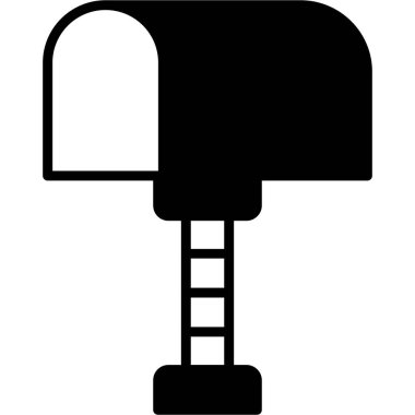 Modern b 'nin vektör illüstrasyonunda lamba simgesi yok