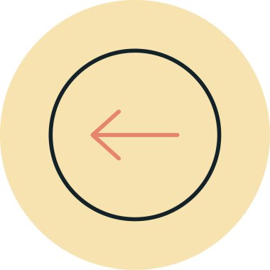 Renkli bir daire simgesinin çizimi