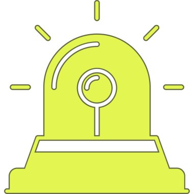 Çizgi film simgesinin vektör çizimi