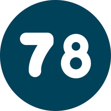 777 vektör sembol tasarımı