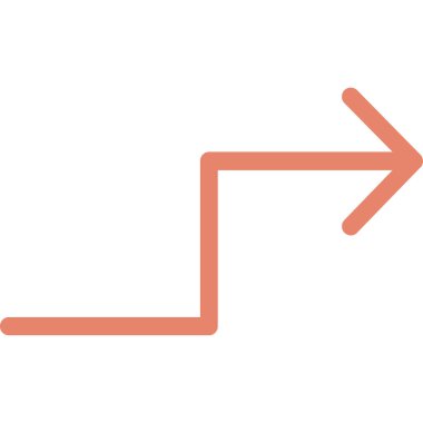 ok simgesi vektör illüstrasyonu