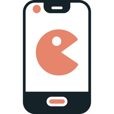 Telefon simgesi vektör illüstrasyonu