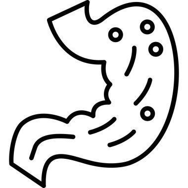 bebek mide ikonu, taslak biçimi