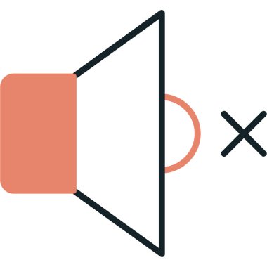 ses simgesini dış hat biçiminde kapat