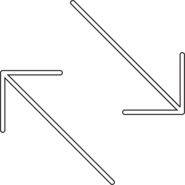 Ok işareti seti. vektör illüstrasyonu