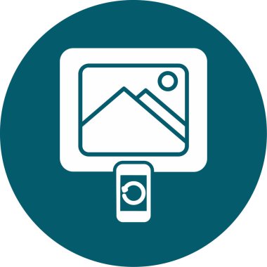 seo modern simgesinin vektör illüstrasyonu